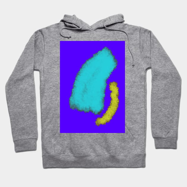 Abstract Colorful Shapes - Modern Art Design Hoodie by Gizi Zuckermann Art